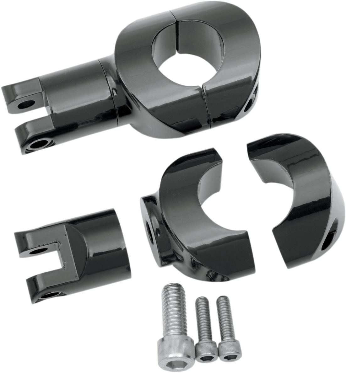 Big Buffalo Foot Peg Mount - Black