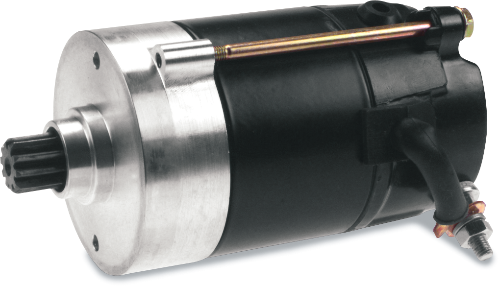 Starter - Black - '67-'80 Big Twin