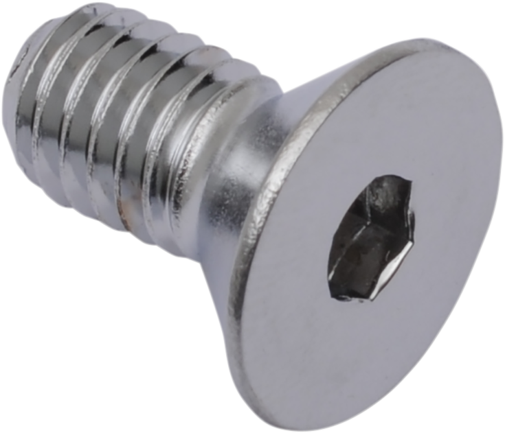 Bolts - Flat-Head - Chrome - 1/4"-20 x 3/4"