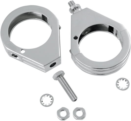 Turn Signal - Clamp - 41mm - Black