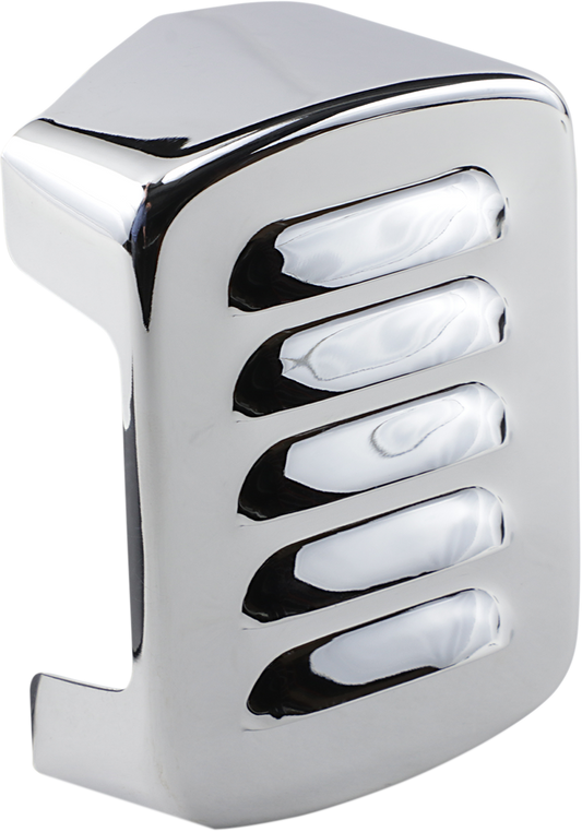 Coil Cover - Louvered - Chrome - Harley Davidson