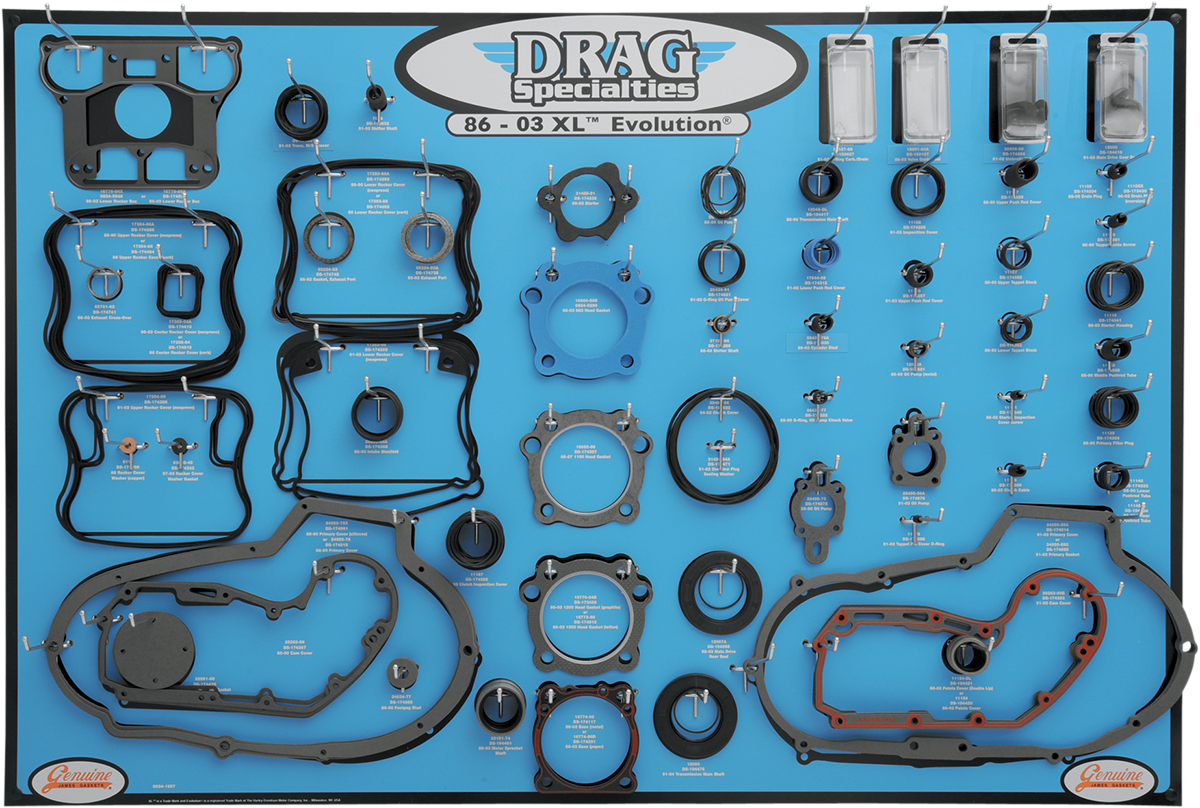 Gasket / Seal / O-Ring Display Board - '86-'03 XL / Evolution Motors