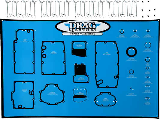 Gasket / Seal / O-Ring Display Board - 6-Speed Big Twin Transmissions