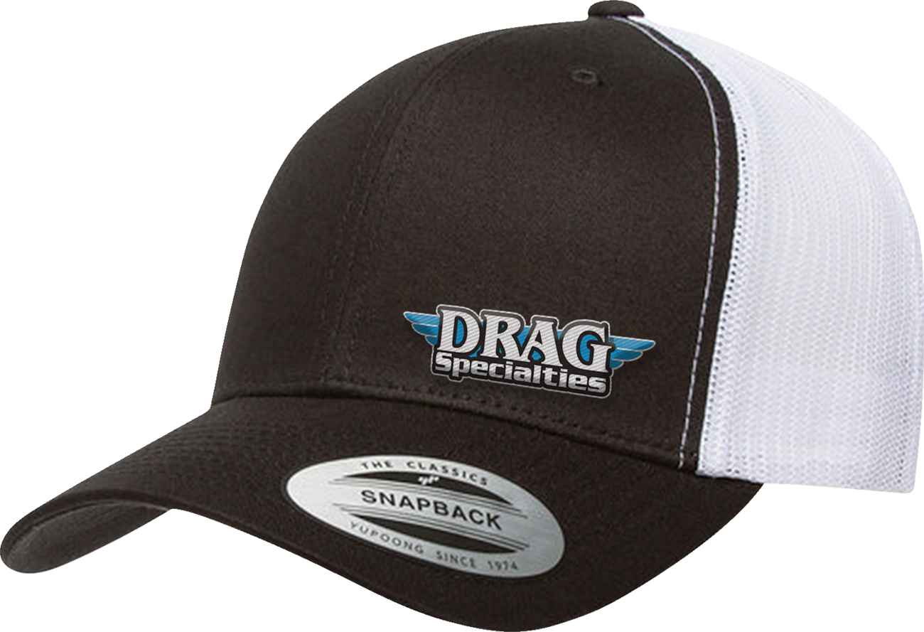 Drag Specialties Mesh Snapback Hat - Gray/Black