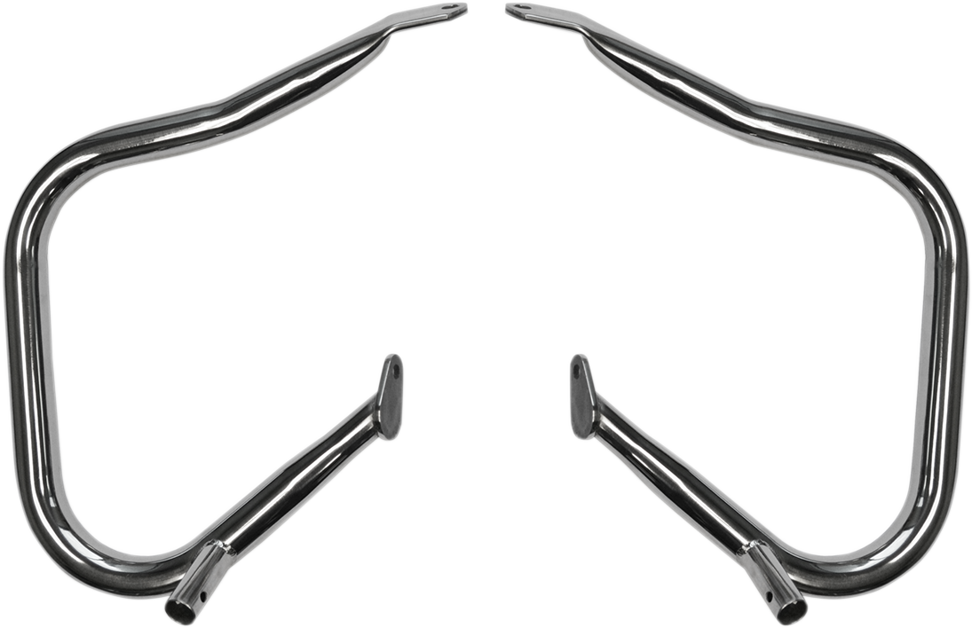 Rear Saddlebag Bars - Chrome - HD Touring/Trike '14-'21