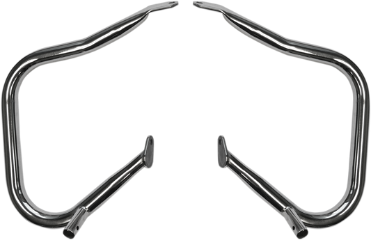 Rear Saddlebag Bars - Black - HD Touring '97-'13