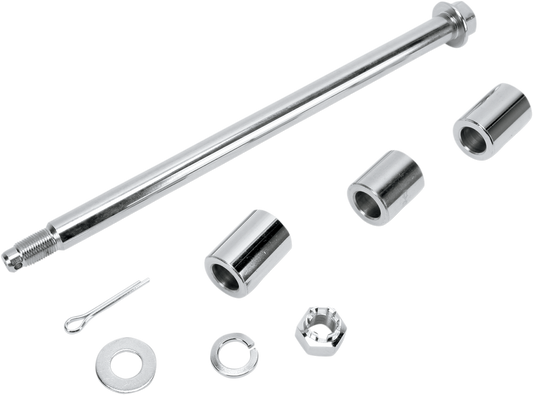 Axle Kit - Rear - Chrome - '18-'26 Softail