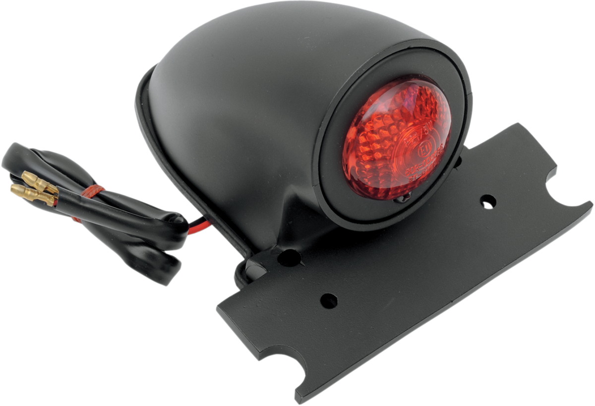 Taillight - License Plate Mount - Chrome