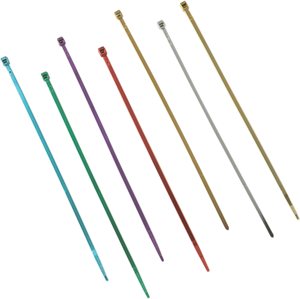 Cable Tie - 11" - Chrome - 10-Pack