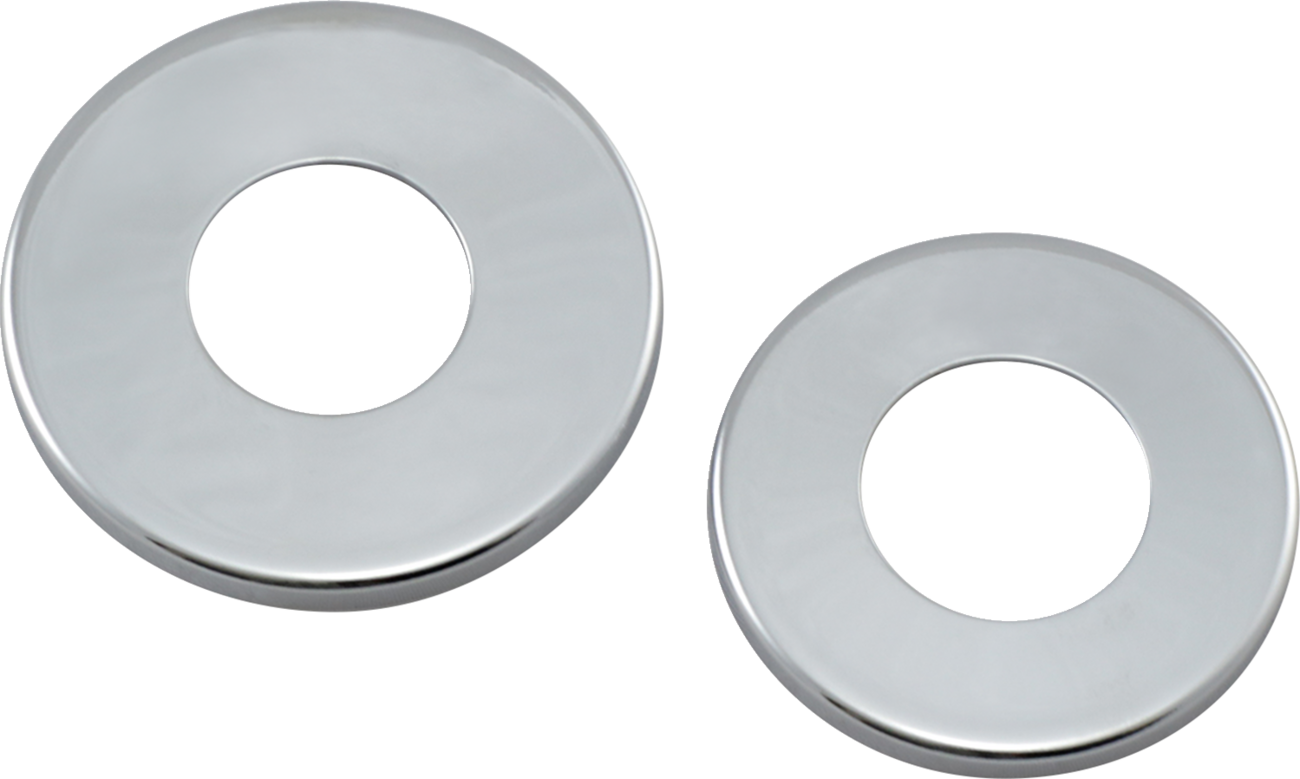 Fork Stem Dust Covers - Chrome