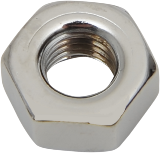 Nut - Hex - 1/4"-28 - Chrome