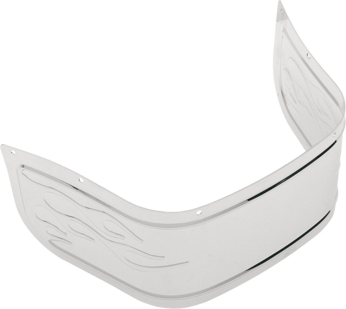 Fender Skirt - Front - Chrome