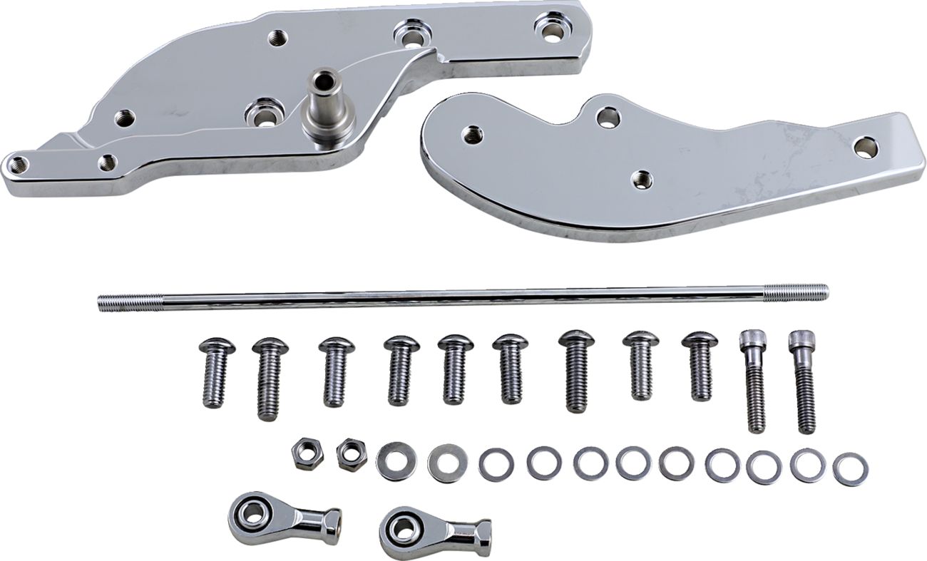 Forward Control Extensions - 3" Forward - Black - FL/FX