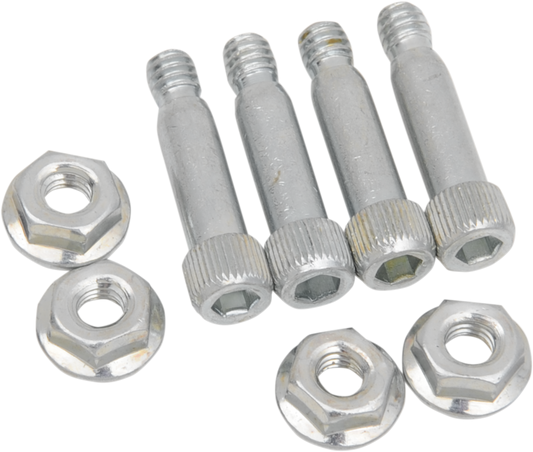 Board Mount Screws with Nuts - Front