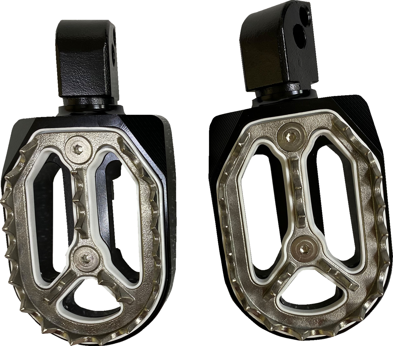 Qualifier Foot Pegs - Black - Driver