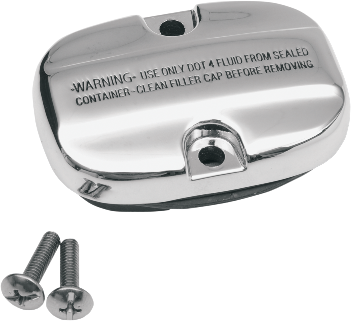 Rear Master Cylinder Cover - Chrome