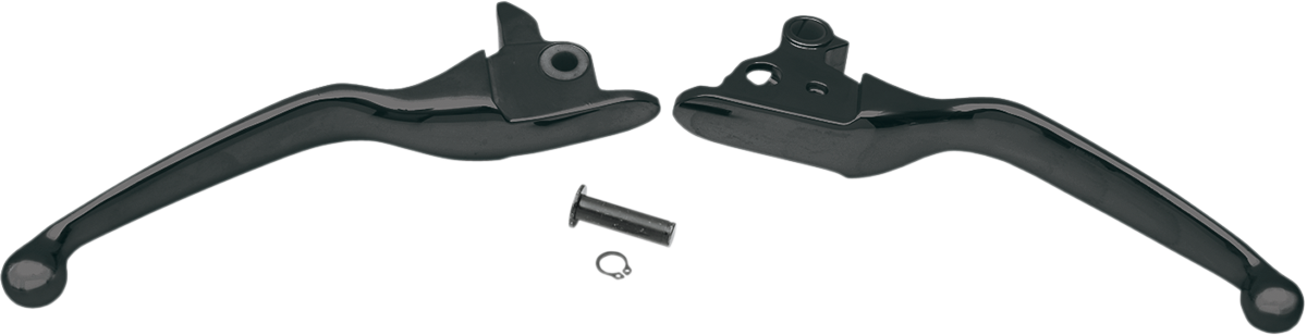 Wide Blade Lever Set - Chrome