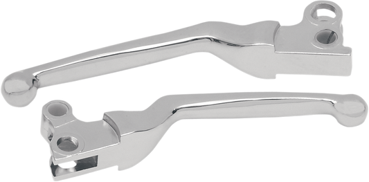 Chrome Clutch/Brake Lever Set
