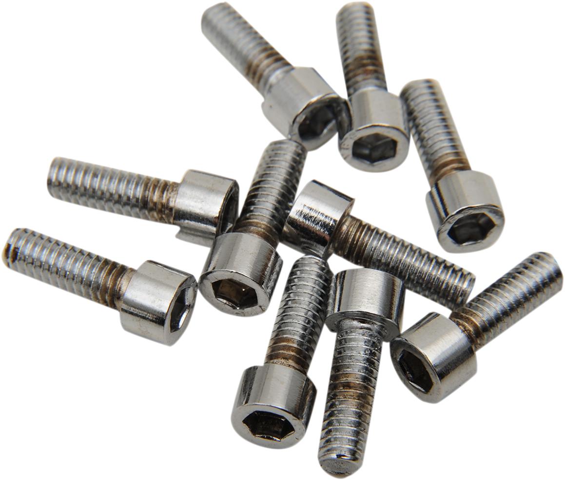 Bolts - Socket-Head - Replacement - Knurled/Coarse Thread - #10-24 x 1-1/4" - 10 Pack