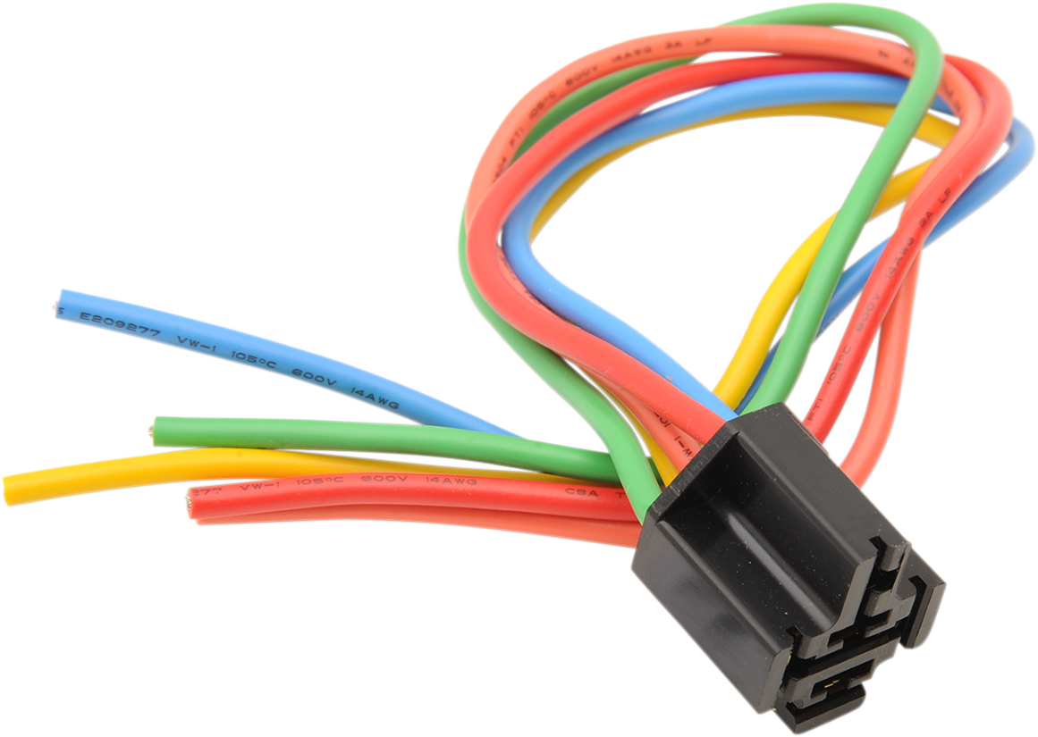 Relay Socket Assembly - Black Wires