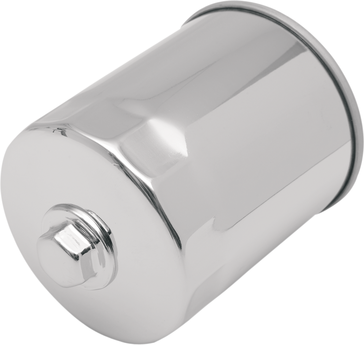 Oil Filter with Nut - Chrome - Twin Cam/M8