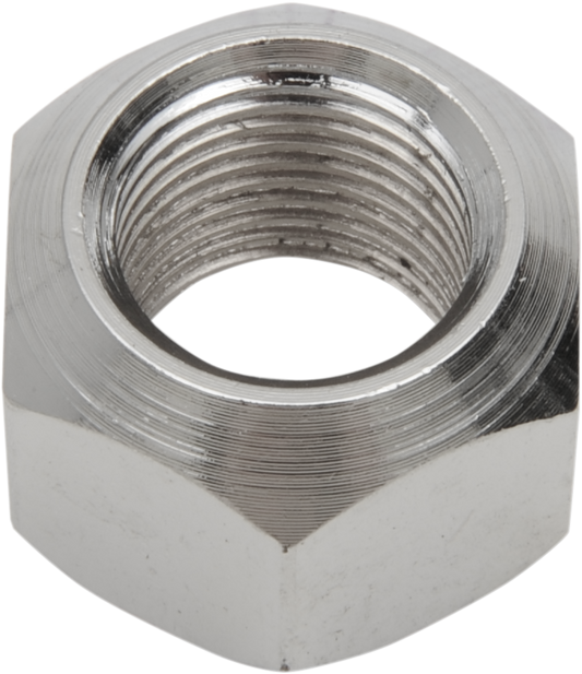 Axle Nut - Front - Chrome - 1/2"-20 Thread