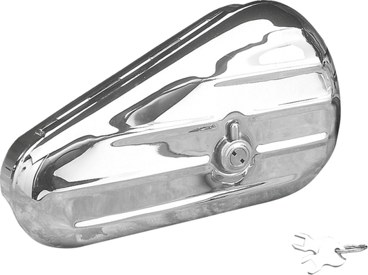 Right Teardrop Toolbox - Chrome