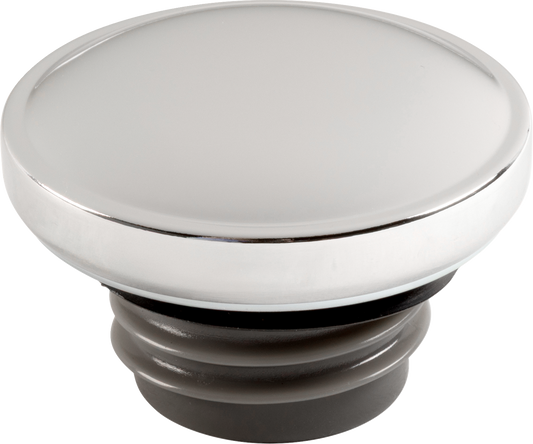 Screw-In Gas Cap - Vented - Right - Chrome