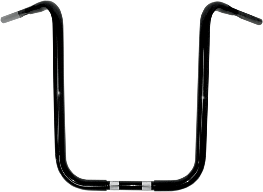1-1/4" Buffalo Touring Handlebar - 16" - TBW - Flat Black