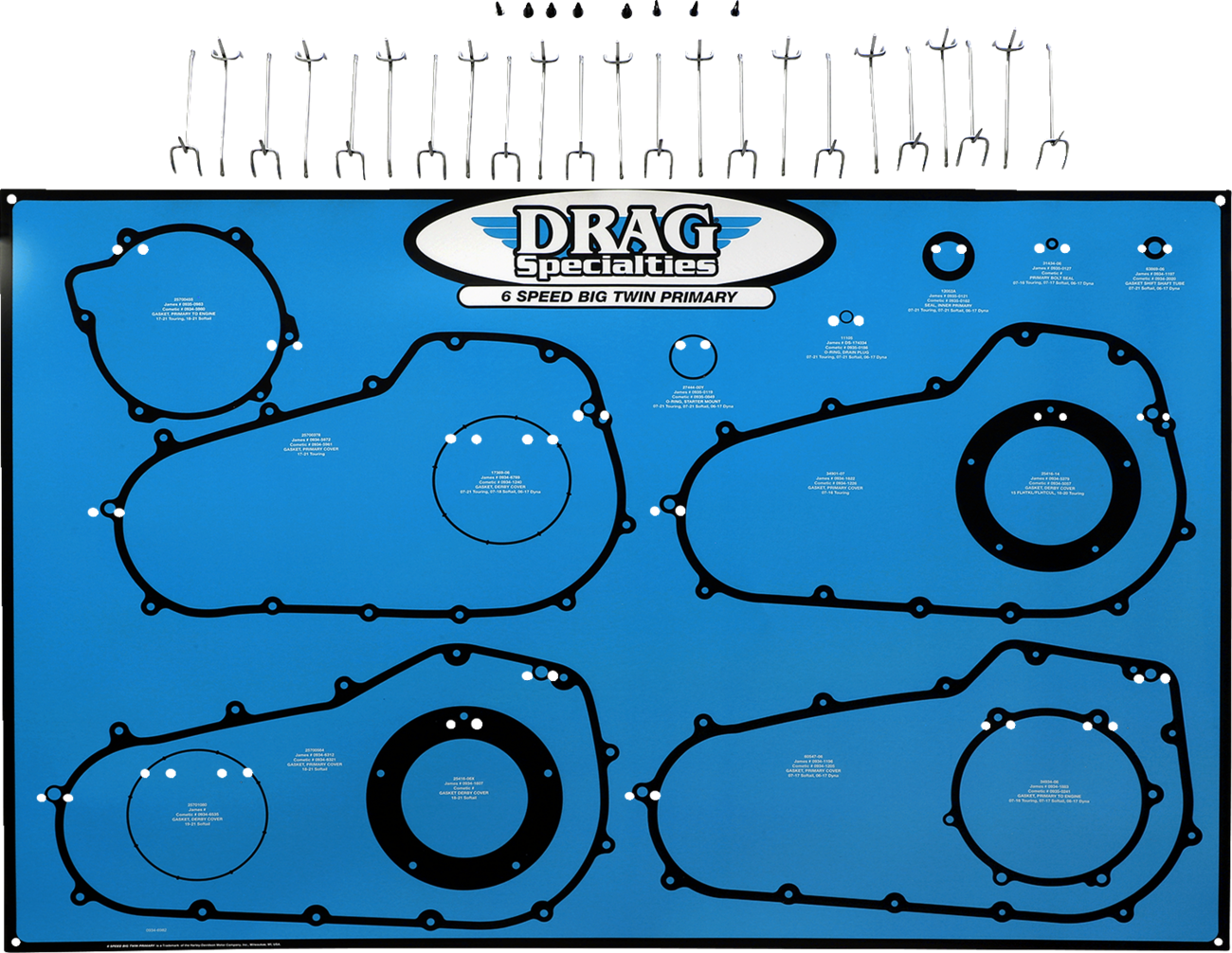 Gasket / Seal / O-Ring Display Board - 6 Speed Big Twin Primaries