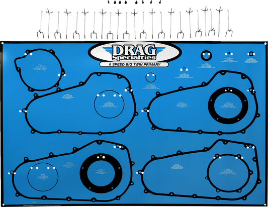 Gasket / Seal / O-Ring Display Board - 6 Speed Big Twin Primaries