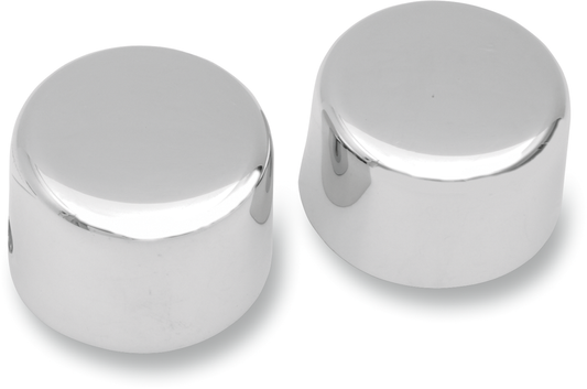 Axle Caps - Front - Pair - '72-'06 Harley-Davidson