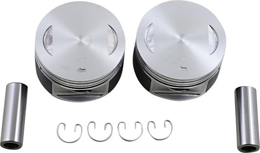 Piston Kit - 3.750" +0.005" - 88" Motor - Twin Cam