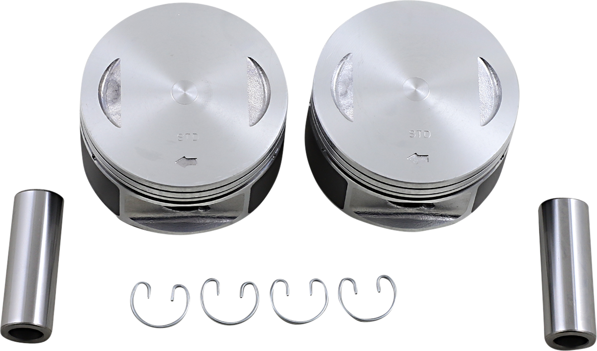 Piston Kit - 3.750" +0.020" - 88" Motor - Twin Cam