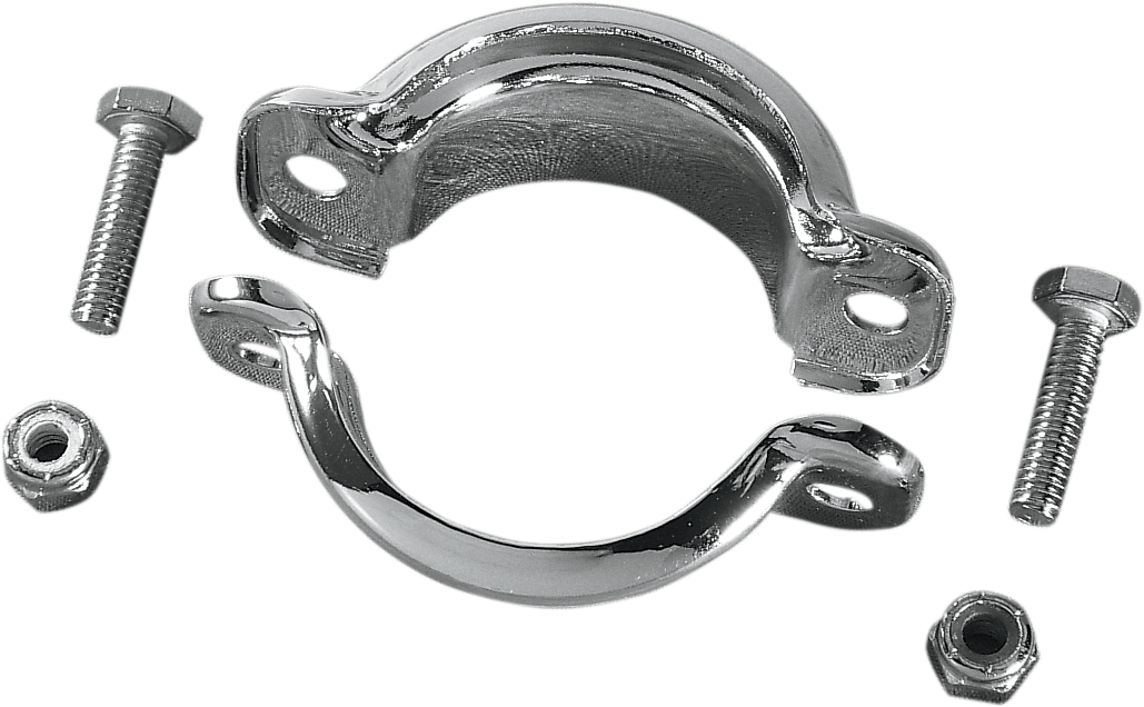 Muffler Clamps - Chrome