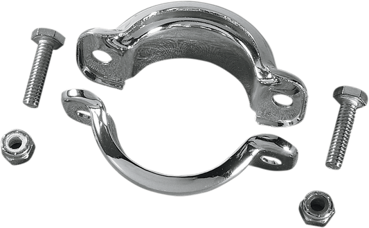 Muffler Clamps - Chrome