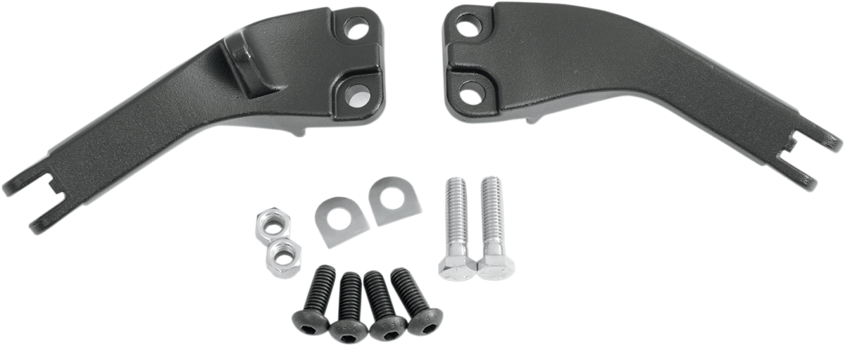 Passenger Peg Mount - Left Mounting Bracket - Chrome - FXD