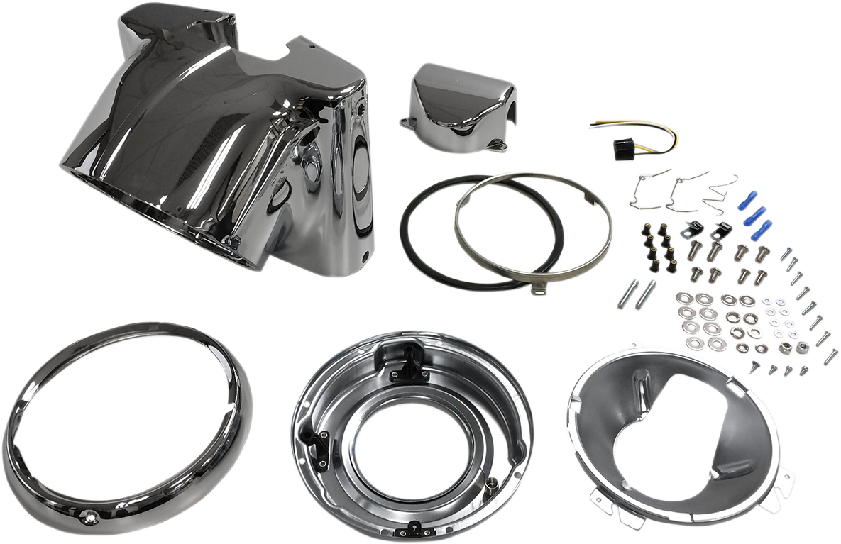 7" Nacelle Headlight Kit - Black