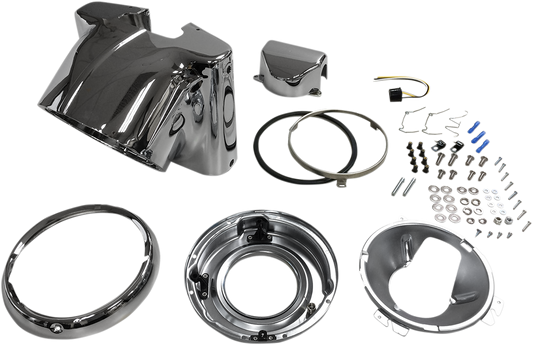 7" Nacelle Headlight Kit - Black