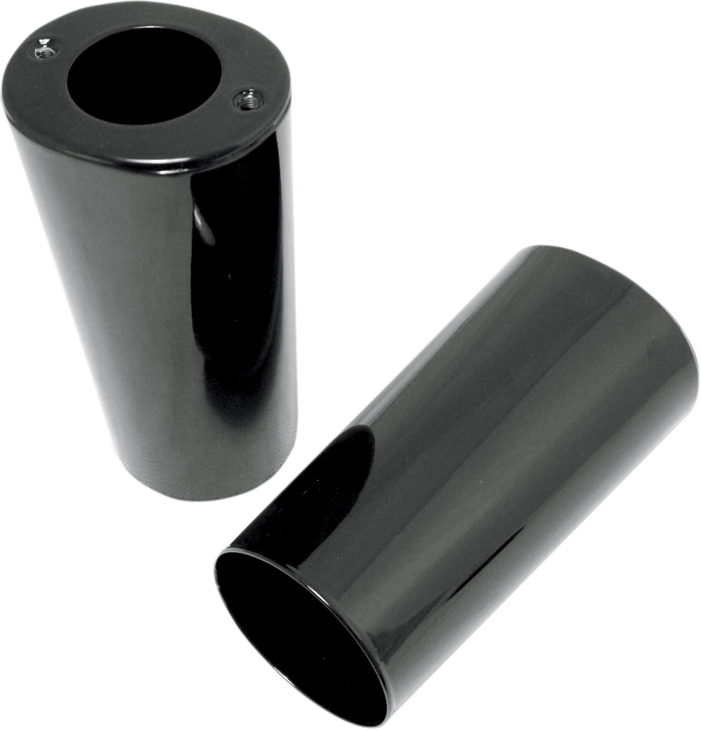 Fork Slider Covers - Extended +4" (10.5") - Chrome - Smooth