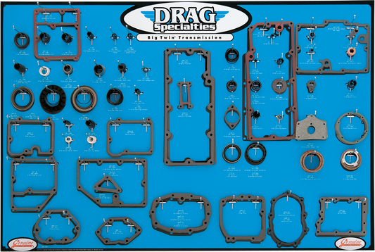 Gasket / Seal / O-Ring Display Board - '99-'06 Big Twin 5-Speed Transmissions