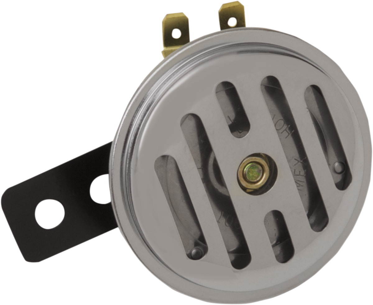 Horn - 2-1/2" - Slotted - Chrome