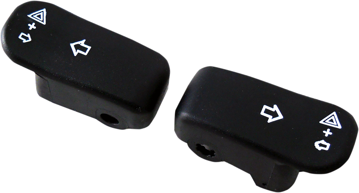Turn Signal Switch Extension Caps - Black