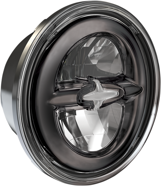 Headlamp - Reflector Style - 5-3/4" - LED - Chrome