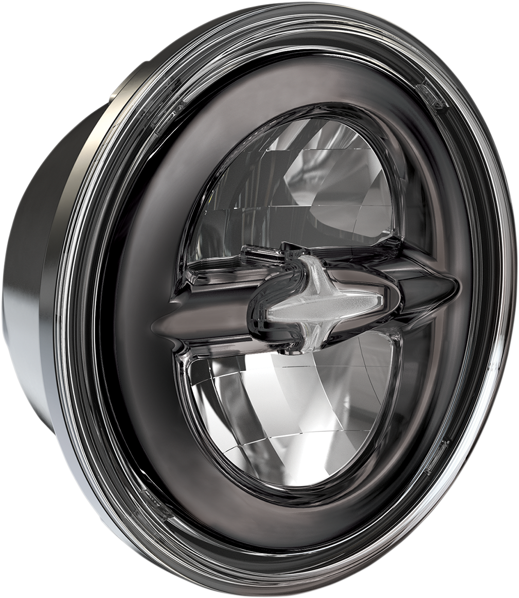 Headlamp - Reflector Style - 5-3/4" - LED - Dark Chrome