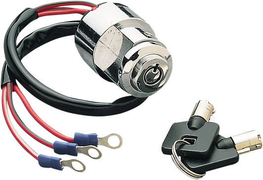 Ignition with Key - Round - F/FXR/XL