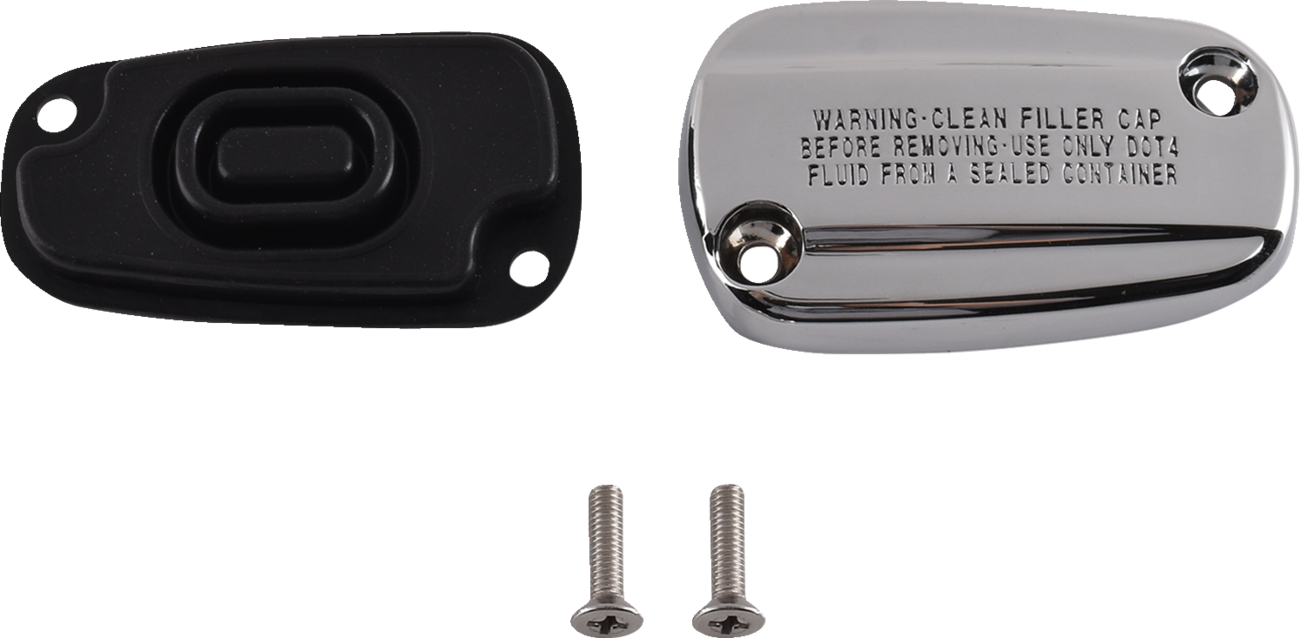 Rear Master Cylinder Cover - M8 Softail - Black