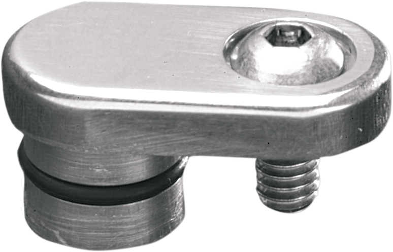 Electronic Speedometer Speed Sensor Hole Plug - Chrome - HD