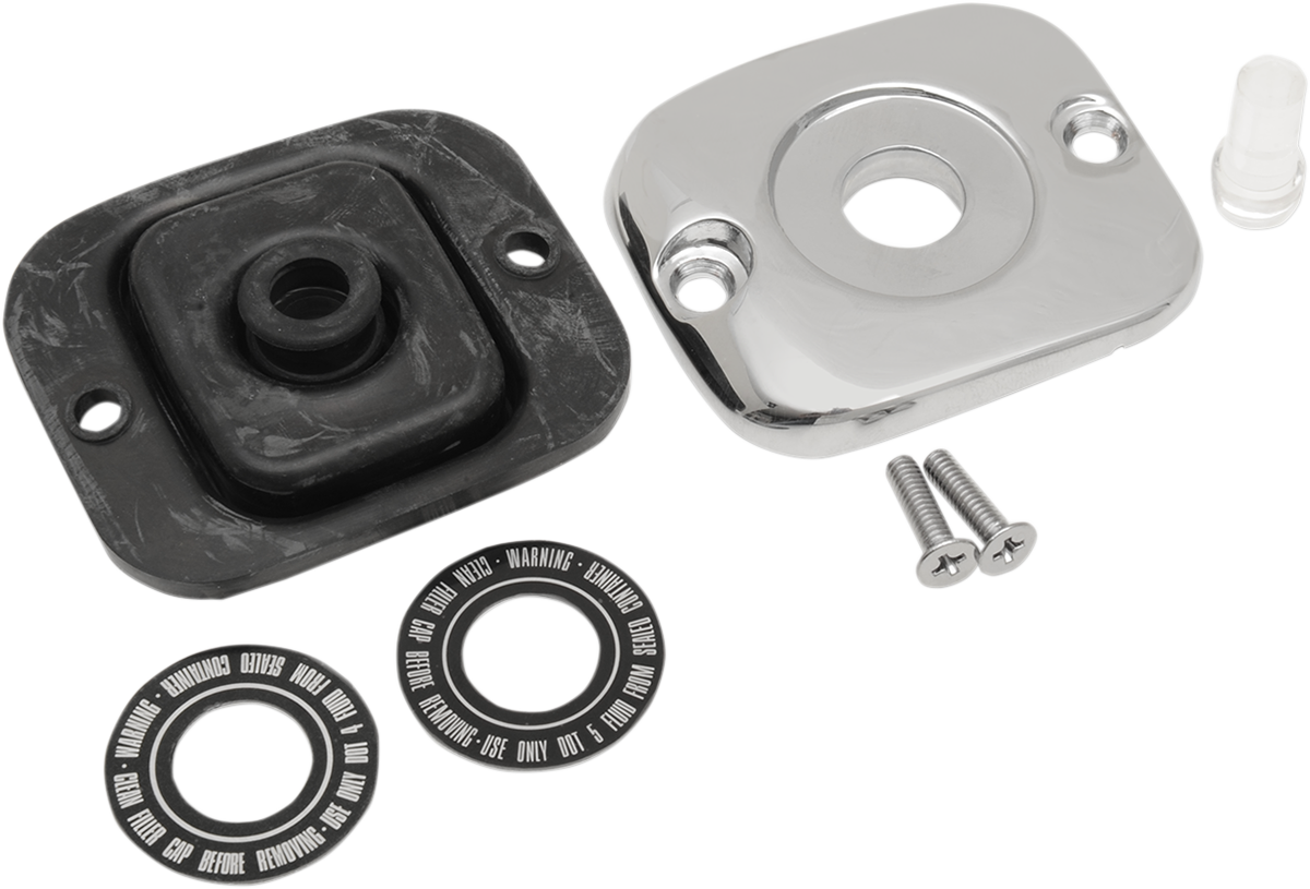Master Cylinder Cover - OEM - Chrome - '96-'17
