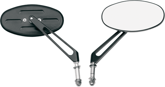 Mirror - Stealth I - Side View - Oval - Chrome